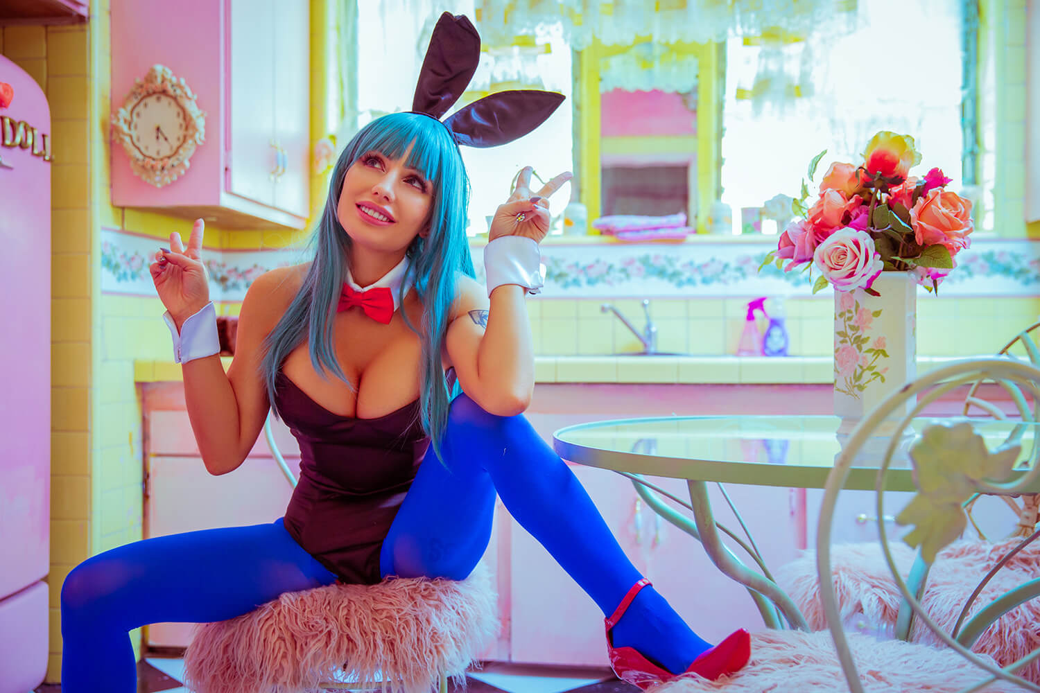 Bunny bulma cosplay photo slide show free porn compilation