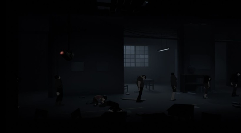 Кадр из игры Inside - зомби
