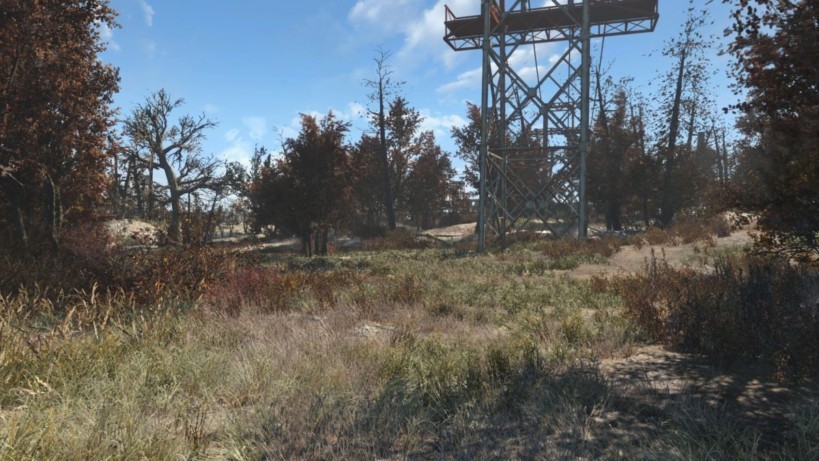Fallout 4 мод на растительность