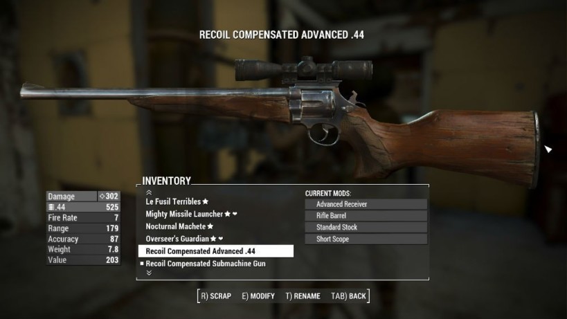 Extended weapon mods