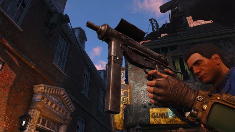 Fallout 4 мод на оружие
