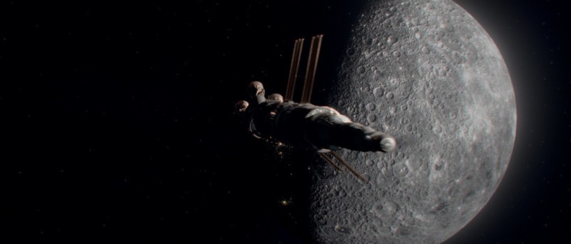 Кадр из фильма "К звездам" - Луна