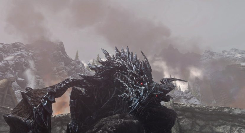 4k plus for Parthurnax and Alduin and All Dragons