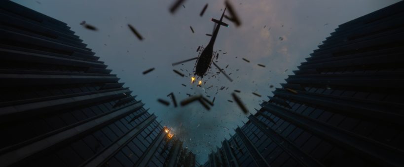 Матрица: Воскрешение - сцена с вертолётом
