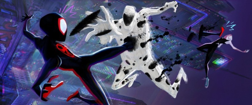 "Человек-паук: Паутина вселенных" - Майлз Моралез и Гвен против Пятна
